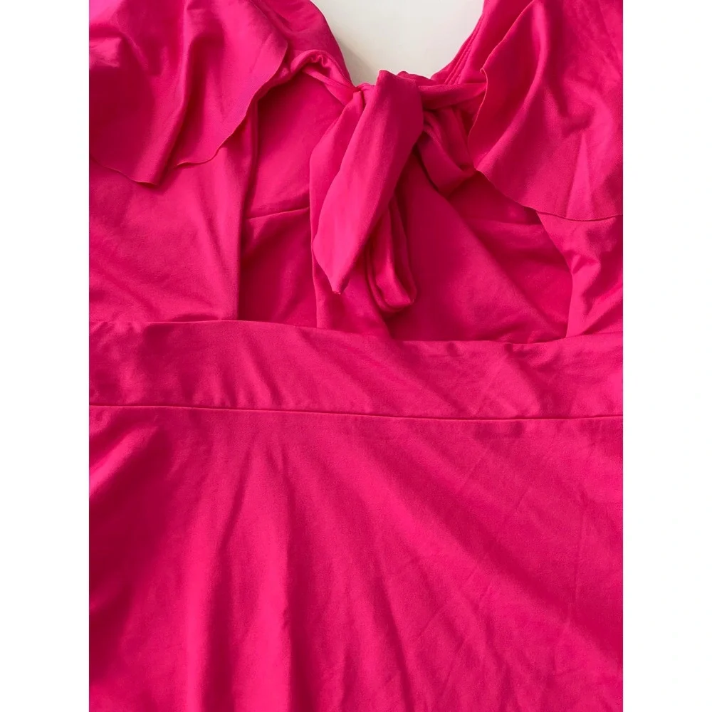 Trina Turk Piece Ruffle One Piece Size‎ 8 - Picture 5 of 6